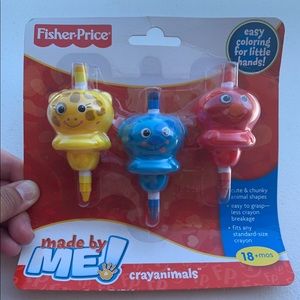 Fisher price crayanimals 3 pack for kids